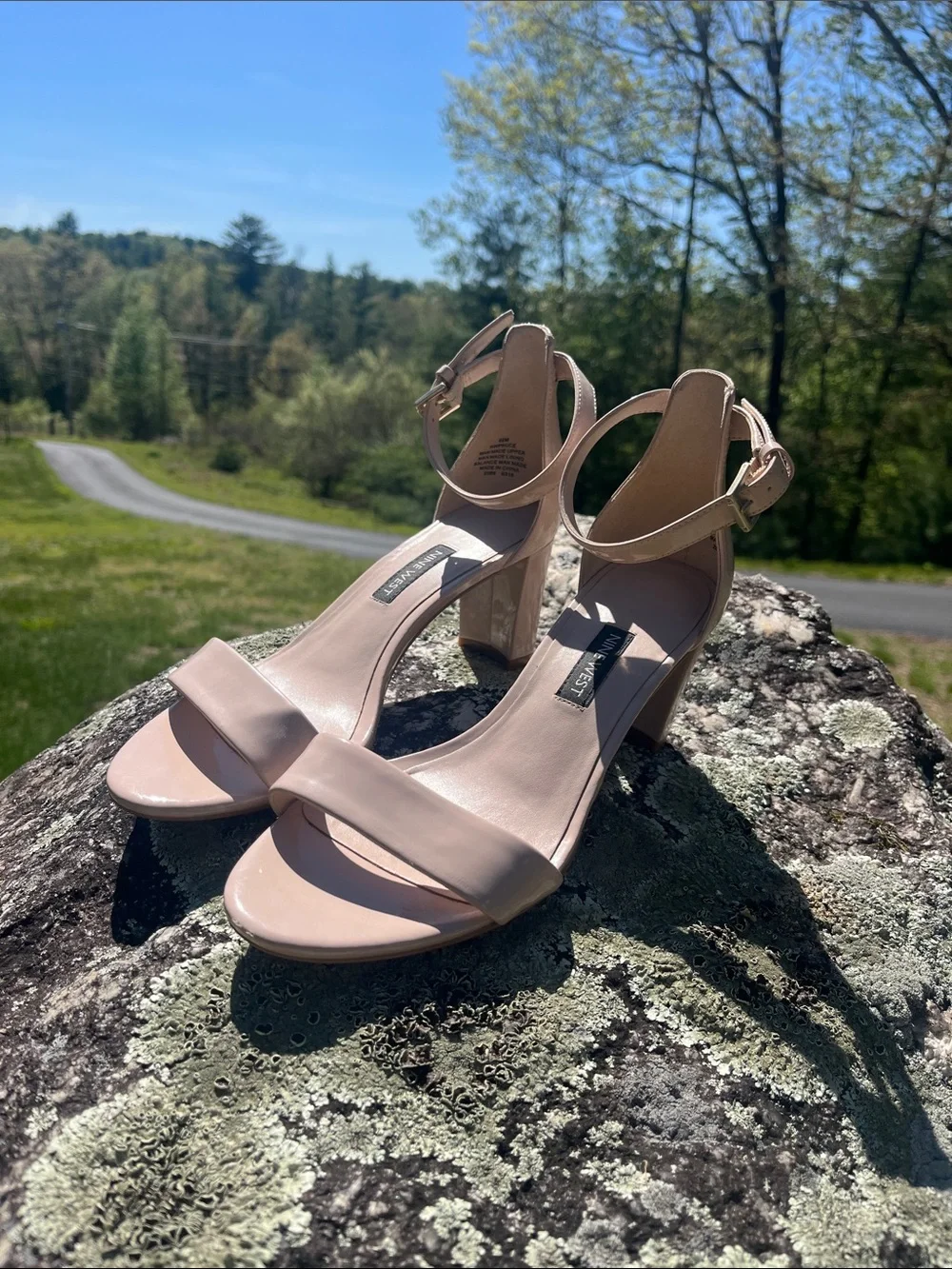 🏵️ Nine West Pruce Ankle Strap Sandal Women 🏵️ - Picture 4 of 8
